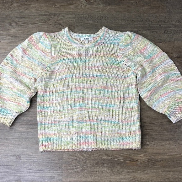 BB DAKOTA Women’s Sweet Tooth Sweater, Crewneck, Pastel, size medium - Picture 1 of 12